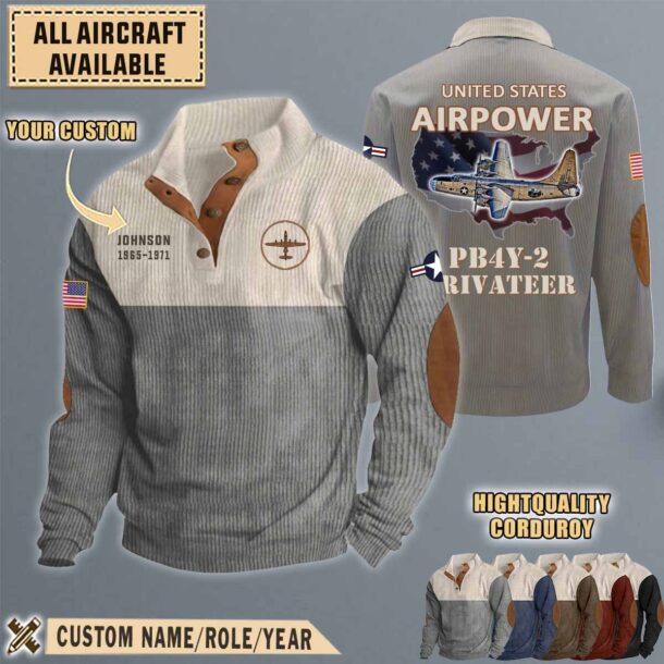 pb4y 2 privateer pb4y2aircraft stand collar sweatshirt r79pl