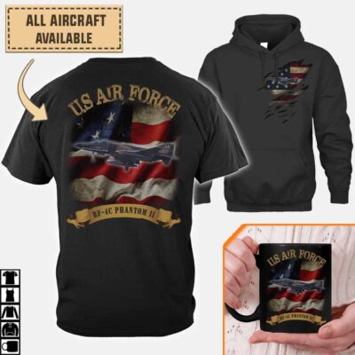 rf 4c phantom ii rf4c usafcotton printed shirts eabjv