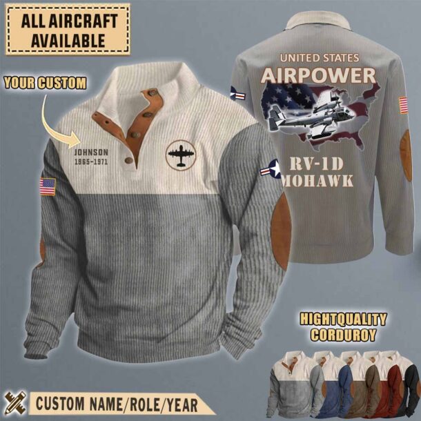 rv 1d mohawk ov1 rv1daircraft stand collar sweatshirt l7rii