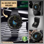 RVAH-14 Eagle Eyes_Military Black Wrist Watch