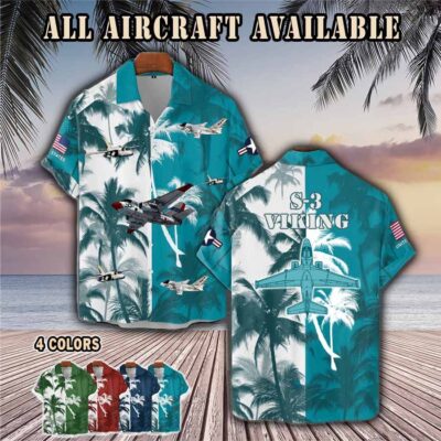 s 3 viking s3aircraft palm tree pocket hawaiian shirt 2hejd