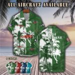 s 64 skycrane s64aircraft palm tree pocket hawaiian shirt 25pth