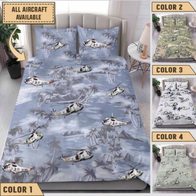 sh 3 sea king sh3aircraft bedding collection pqiim