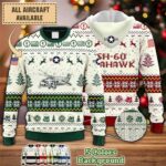 SH-60 Seahawk SH60_AOP Aircraft Sweater