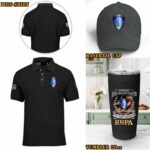 shades of blue police associationcotton shirts myghb