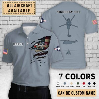 sikorsky s 61 s61aircraft aop shirts kqz5a