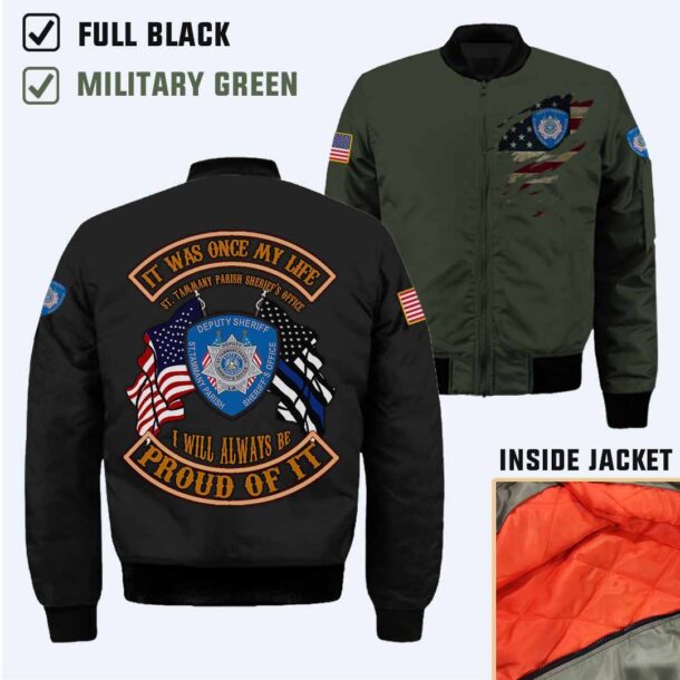 st tammany parish sheriffs office lacotton printed shirts ip01j