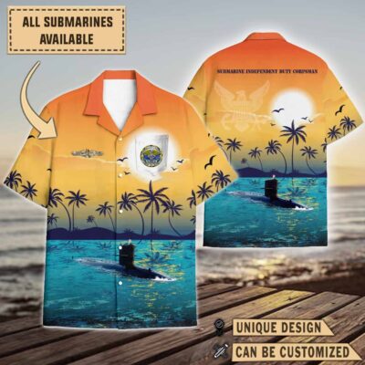 submarine independent duty corpsmansunset hawaiian shirt 2n9j4