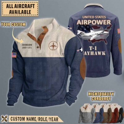 t 1 jayhawk t1 usafaircraft stand collar sweatshirt hzi85