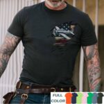 t 28 trojan t28 navycotton printed shirts w2pel