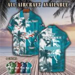 t 2c buckeye t2caircraft palm tree pocket hawaiian shirt n1vqd