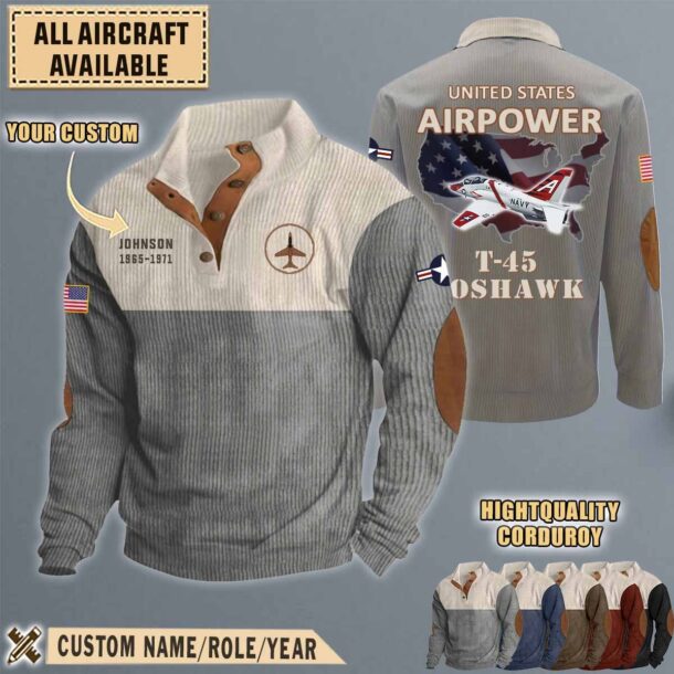 t 45 goshawk t45aircraft stand collar sweatshirt gne38