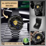 Tallahassee Police Department FL_Black Wrist Watch