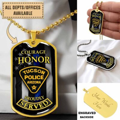tucson police department azdogtag 3dmqb