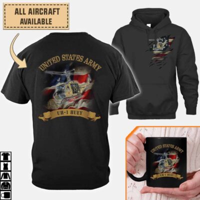 uh 1 huey uh1 armycotton printed shirts zjtl5