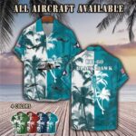 uh 60 black hawk uh60aircraft palm tree pocket hawaiian shirt duoep