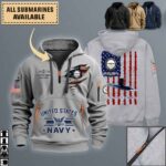 united states navy submarinesquarter zip hoodie aop polo tshirt u94ae