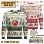 us army field artillery branchpremium ugly sweater xhli9