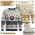 us army medcom medical service corps medcom mscpremium ugly sweater m45ap