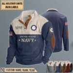 us navy intelligence specialist isstand collar sweatshirt 4v1u1