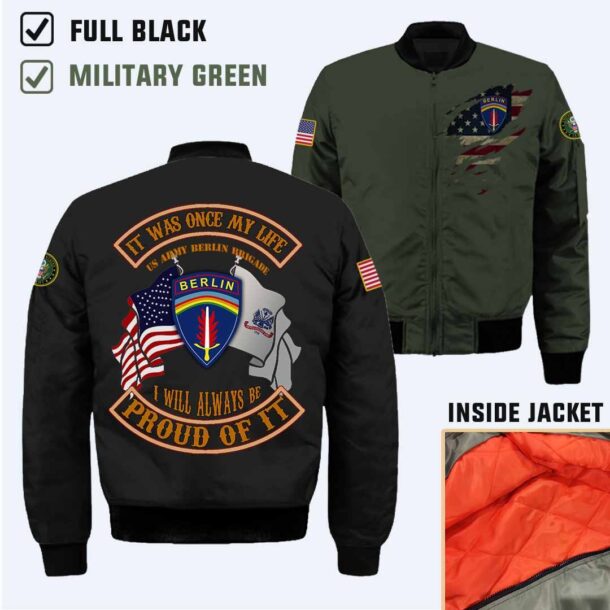 usab us army berlin brigadecotton printed shirts 7wokk