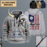 uscgc alder wlb 216quarter zip hoodie aop polo tshirt joarj