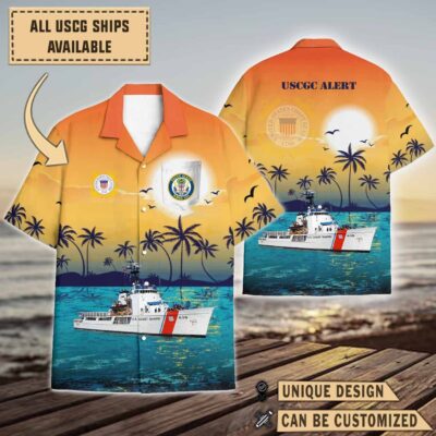 uscgc alert wmec 630sunset hawaiian shirt sp7yr