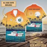 USCGC Alex Haley (WMEC-39)_Sunset Hawaiian Shirt