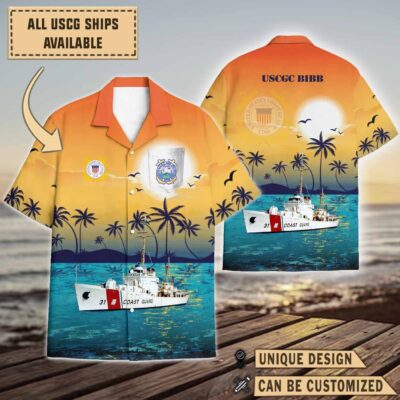 uscgc bibb wpg 31sunset hawaiian shirt 1aze9