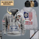 uscgc citrus wlb 300quarter zip hoodie aop polo tshirt h7gf5
