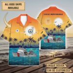 USCGC Dependable (WMEC-626)_Sunset Hawaiian Shirt
