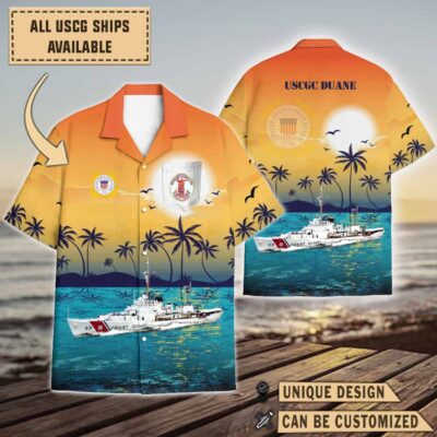 uscgc duane wpg 33sunset hawaiian shirt 2c9df
