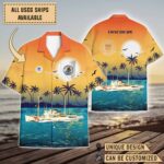 USCGC Escape (WMEC-6)_Sunset Hawaiian Shirt