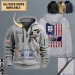uscgc ironwood wlb 297quarter zip hoodie aop polo tshirt 7ta9e