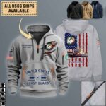 uscgc mallow wlb 396quarter zip hoodie aop polo tshirt obegu