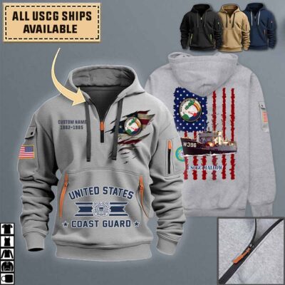 uscgc mallow wlb 396quarter zip hoodie aop polo tshirt obegu