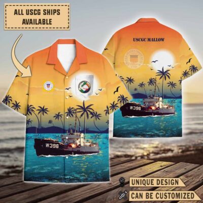 uscgc mallow wlb 396sunset hawaiian shirt pyruf