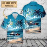 uscgc maple wlb 207art print pocket hawaiian shirt c8nj5