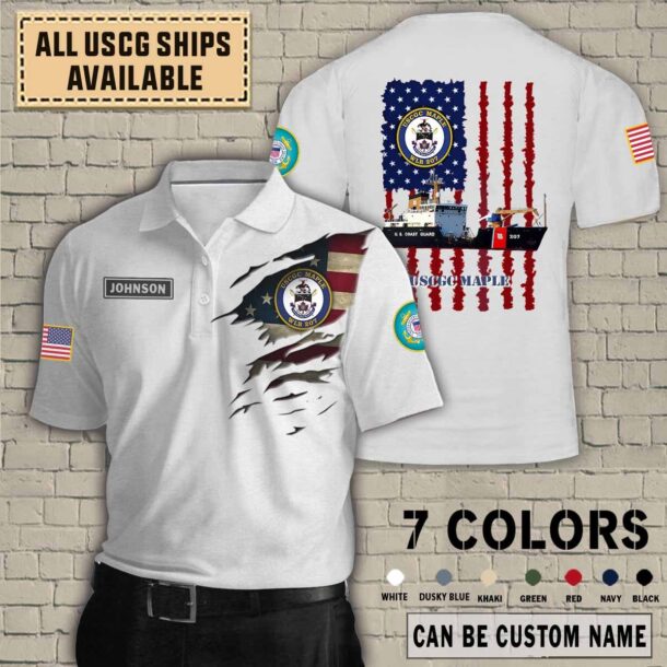 uscgc maple wlb 207quarter zip hoodie aop polo tshirt 8lq7i