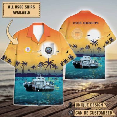 uscgc mesquite wlb 305sunset hawaiian shirt fpkye
