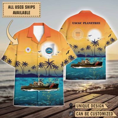uscgc planetree wlb 307sunset hawaiian shirt 3nlh7