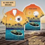 USCGC Salvia (WLB-400)_Sunset Hawaiian Shirt