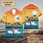 USCGC Seneca (WMEC-906)_Sunset Hawaiian Shirt