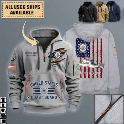 uscgc storis wmec 38quarter zip hoodie aop polo tshirt z1zck