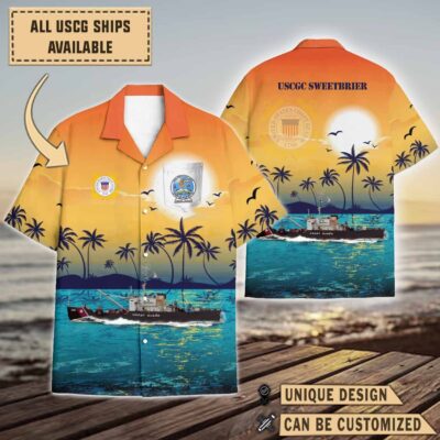 uscgc sweetbrier wlb 405sunset hawaiian shirt pipdz
