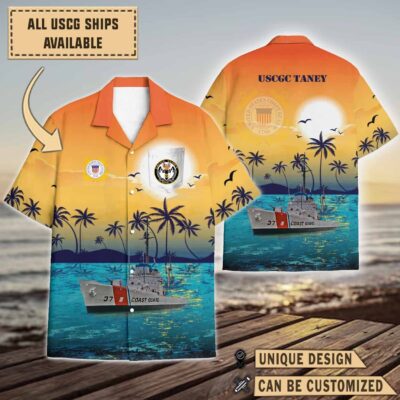 uscgc taney whec 37sunset hawaiian shirt 90qeh