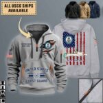 uscgc thetis wmec 910quarter zip hoodie aop polo tshirt 6n6pe
