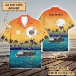 USNS Supply (T-AOE-6)_Sunset Hawaiian Shirt