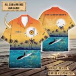 USS Albuquerque (SSN-706)_Sunset Hawaiian Shirt