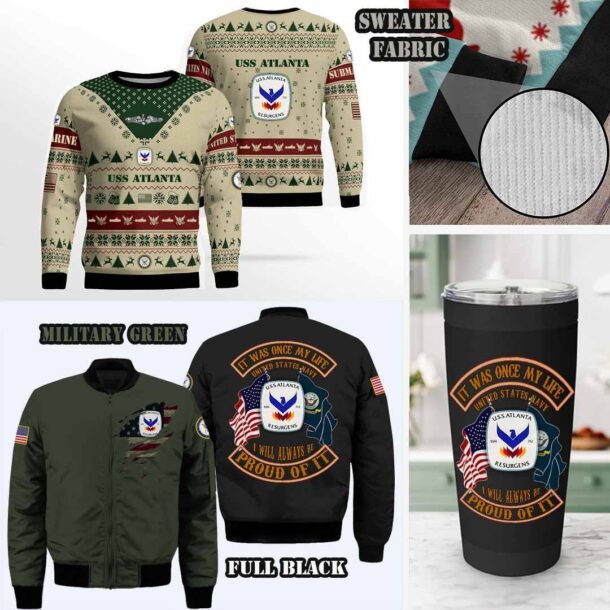 uss atlanta ssn 712sweater tribute sets 68p3j